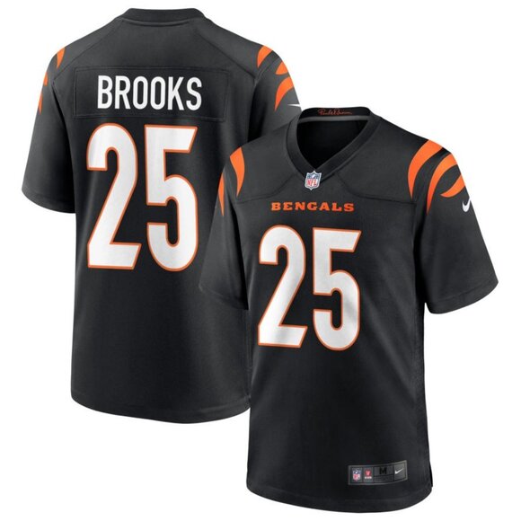 Mens Youths Kids Womens Tahj Brooks Black Stitched Jersey
